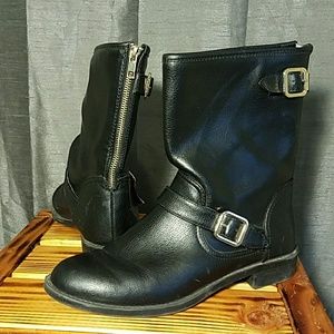 Black Dexter Motorcycle Boots